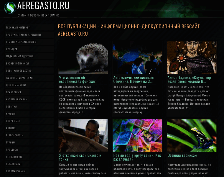 Aeregasto.ru thumbnail