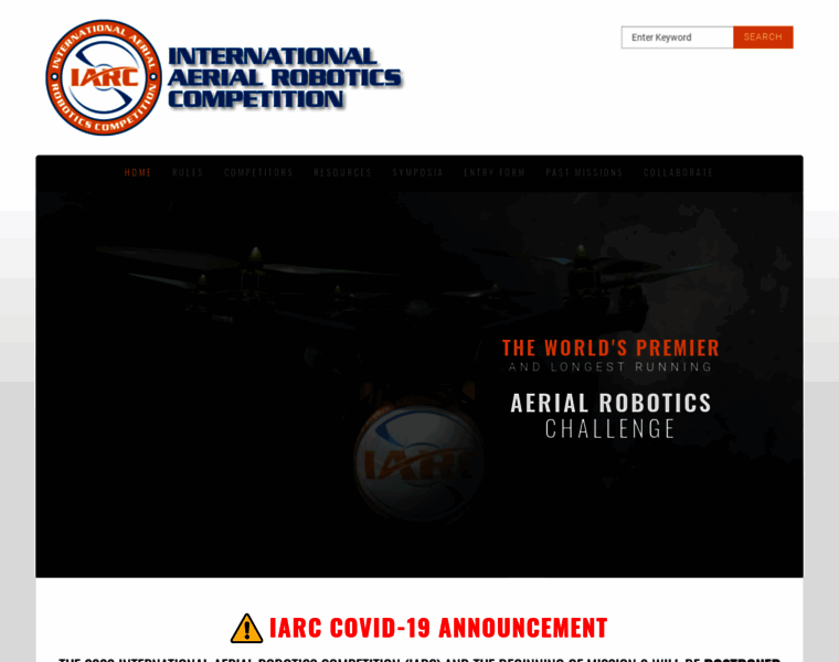Aerialroboticscompetition.org thumbnail
