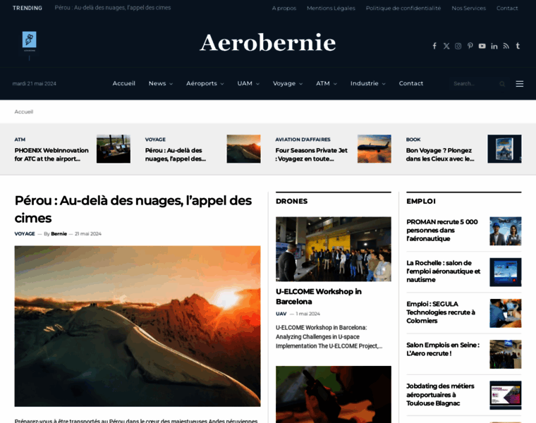Aerobernie.com thumbnail