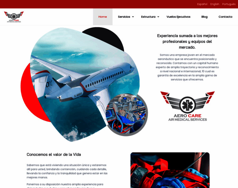 Aerocare.com.ar thumbnail