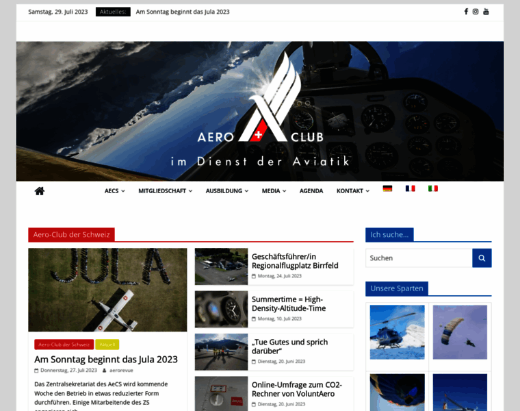 Aeroclub.ch thumbnail