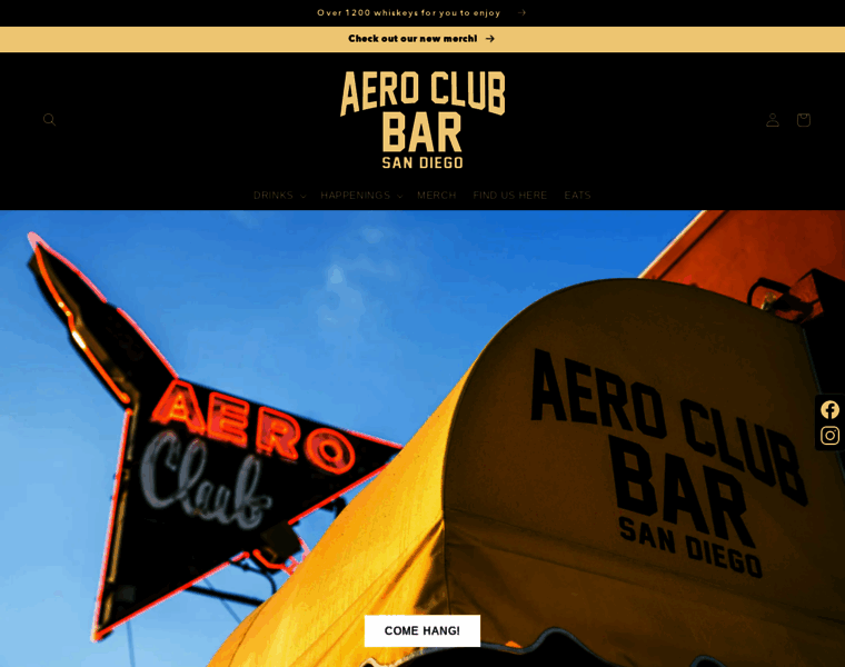 Aeroclubbar.com thumbnail
