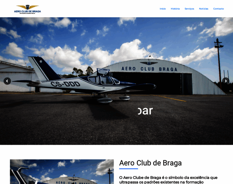 Aeroclubebraga.pt thumbnail