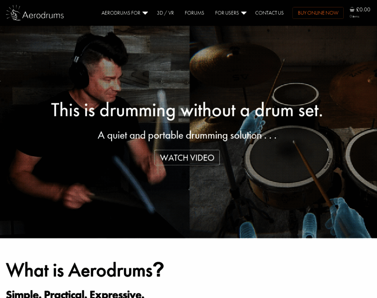 Aerodrums.com thumbnail