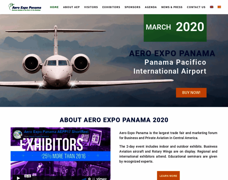 Aeroexpo-panama.com thumbnail