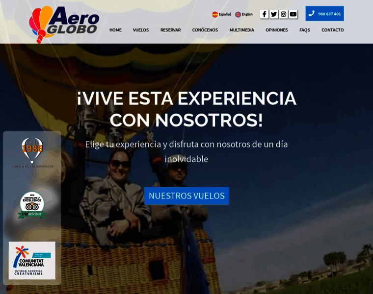 Aeroglobo.com thumbnail