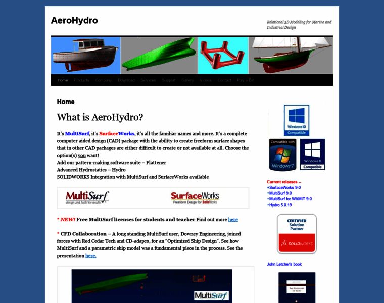 Aerohydro.com thumbnail