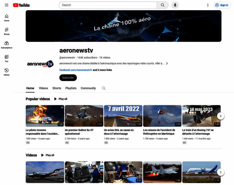 Aeronewstv.com thumbnail