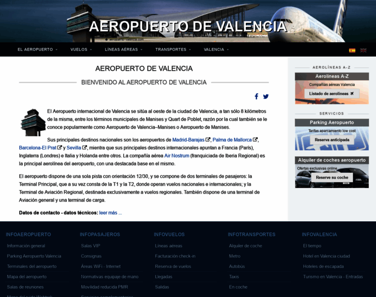 Aeropuerto-valencia.com thumbnail
