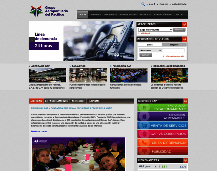 Aeropuertosgap.com.mx thumbnail