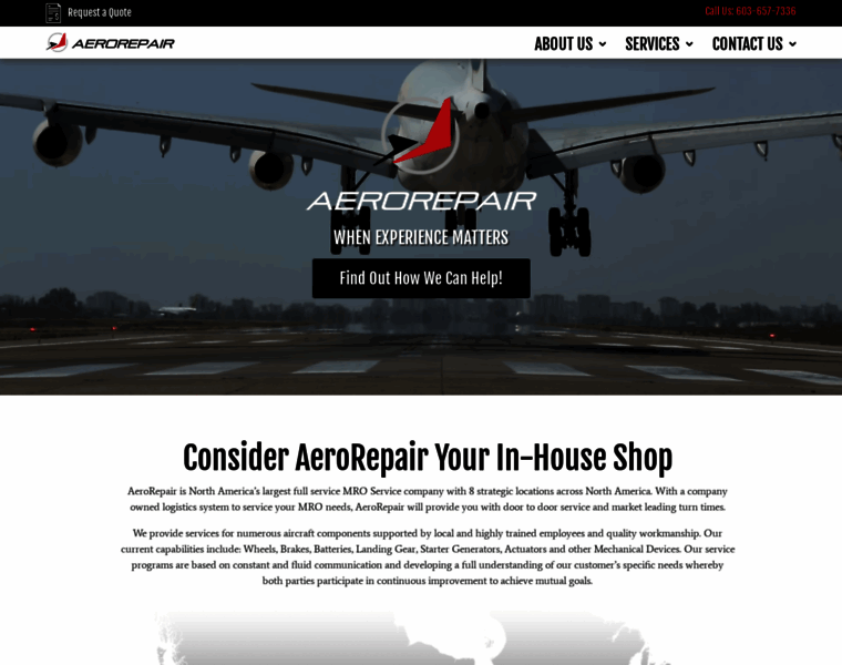Aerorepaircorp.com thumbnail