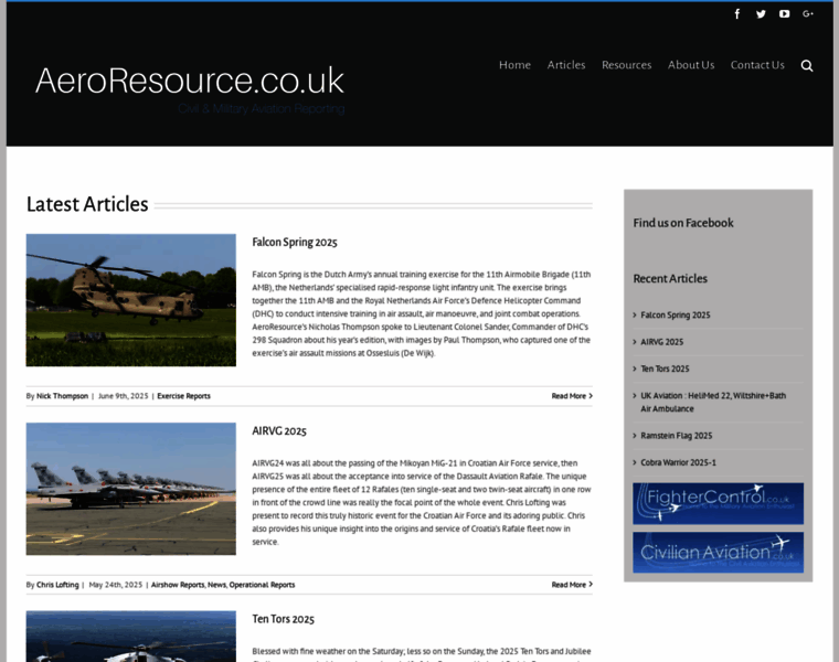 Aeroresource.co.uk thumbnail