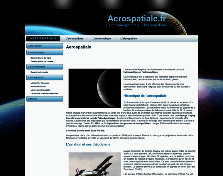 Aerospatiale.fr thumbnail
