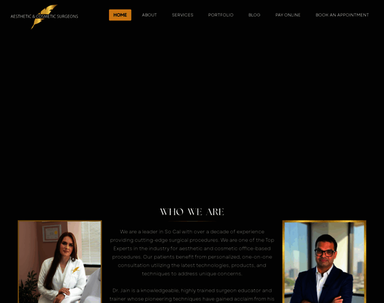 Aestheticandcosmeticsurgeons.com thumbnail