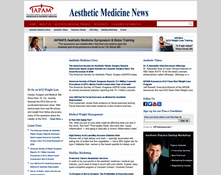 Aestheticmedicinenews.com thumbnail