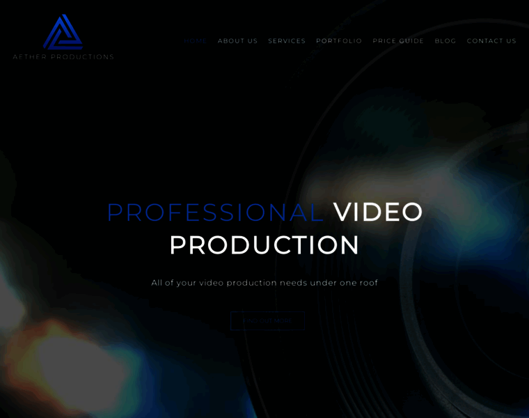 Aether-productions.com thumbnail