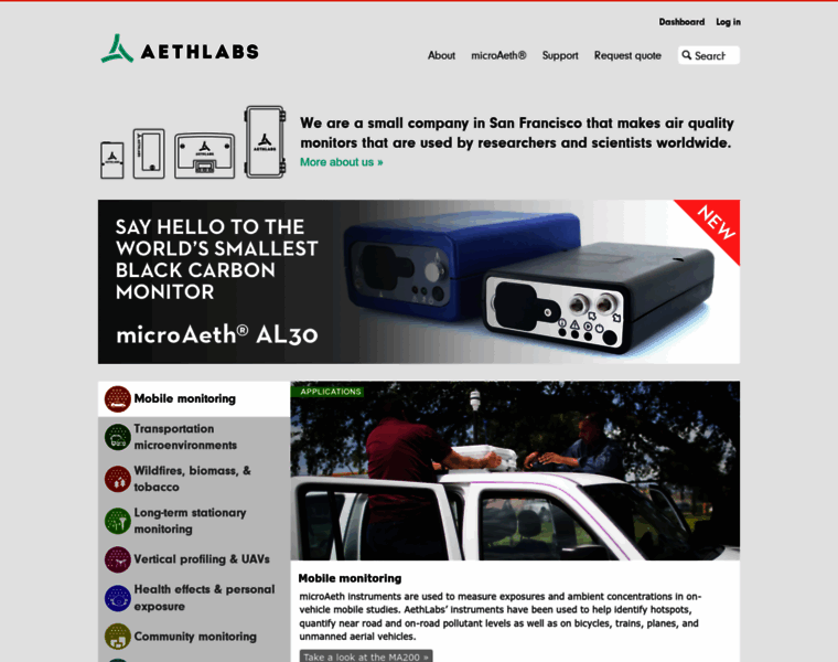 Aethlabs.com thumbnail