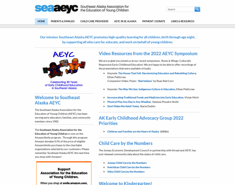 Aeyc-sea.org thumbnail