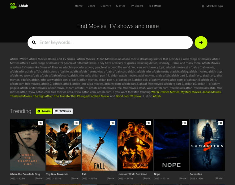 Afdah.website thumbnail