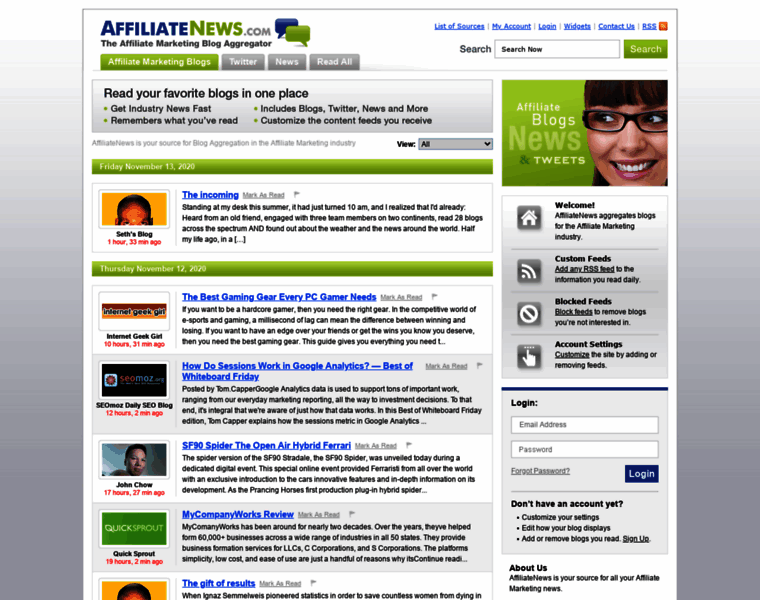 Affiliatenews.com thumbnail