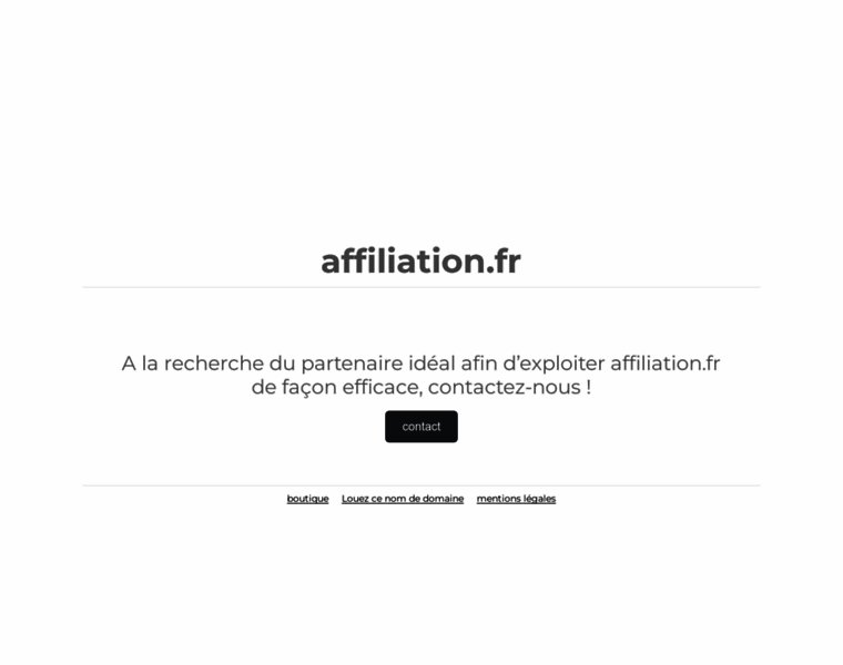 Affiliation.fr thumbnail
