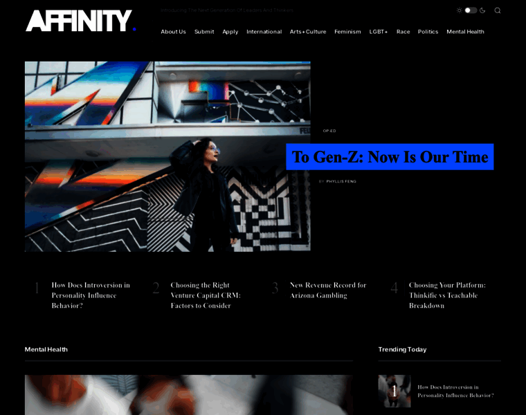 Affinitymagazine.us thumbnail