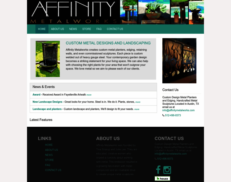 Affinitymetalworks.com thumbnail