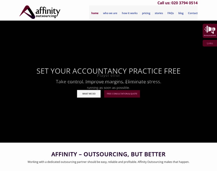 Affinityoutsourcing.net thumbnail