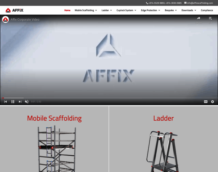 Affixscaffolding.com thumbnail