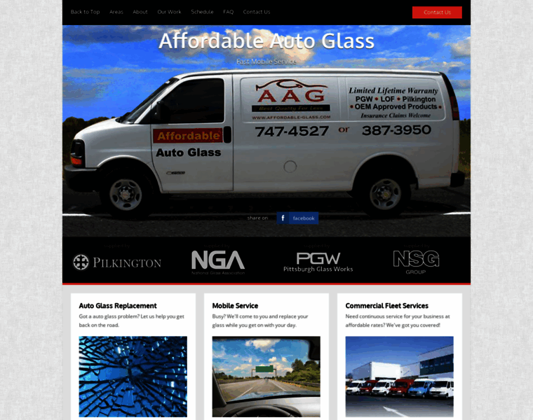 Affordable-glass.com thumbnail