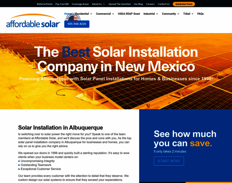 Affordable-solar.com thumbnail