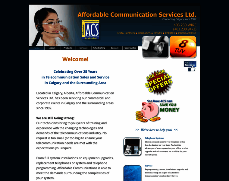 Affordablecommunications.ca thumbnail