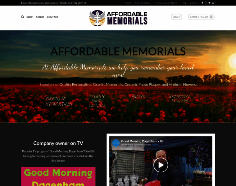 Affordablememorials.co.uk thumbnail
