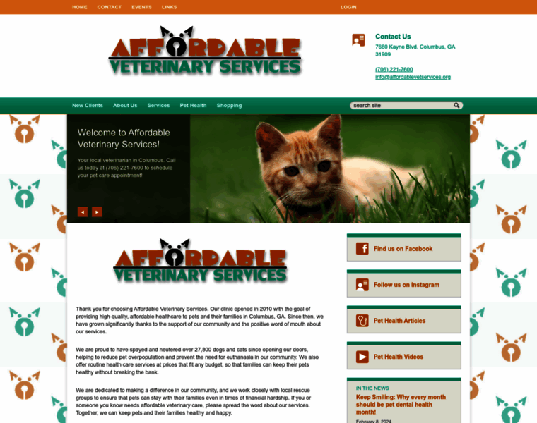 Affordablevetservices.org thumbnail