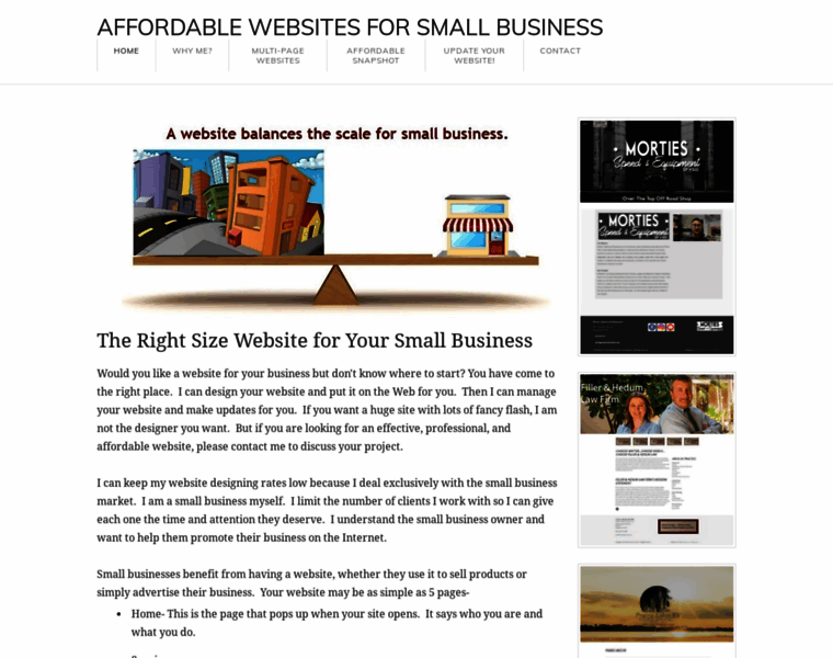 Affordablewebsitesforsmallbusiness.com thumbnail