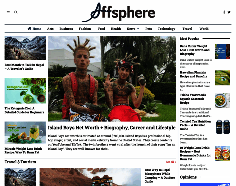 Affsphere.com thumbnail