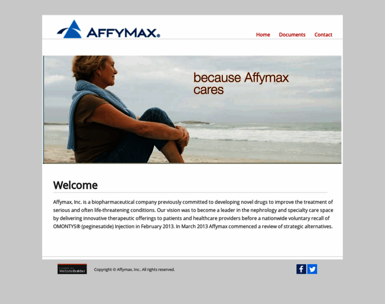 Affymax.com thumbnail