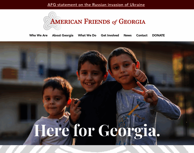 Afgeorgia.org thumbnail