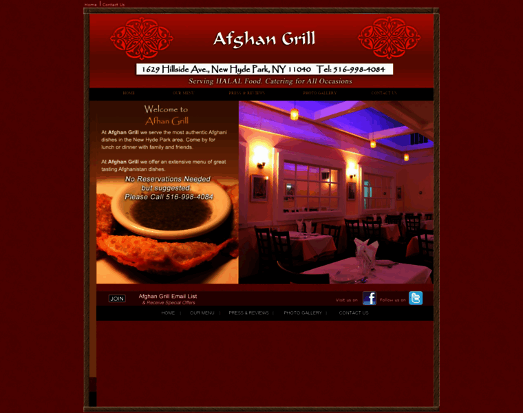 Afghangrillny.com thumbnail