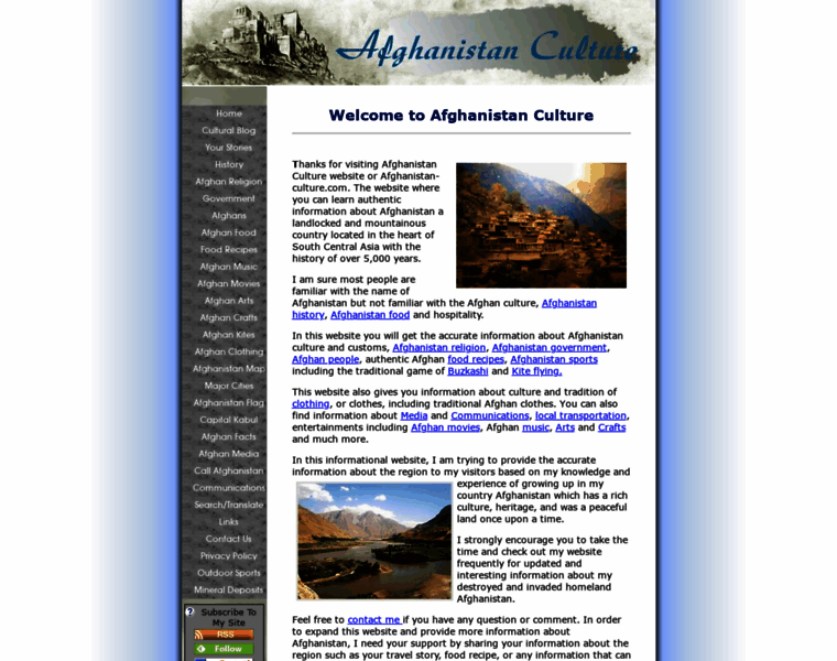 Afghanistan-culture.com thumbnail