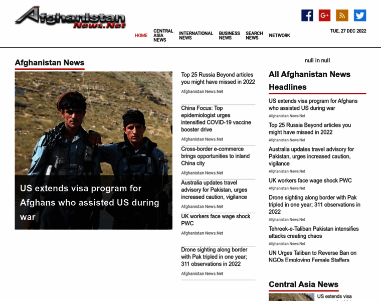 Afghanistannews.net thumbnail