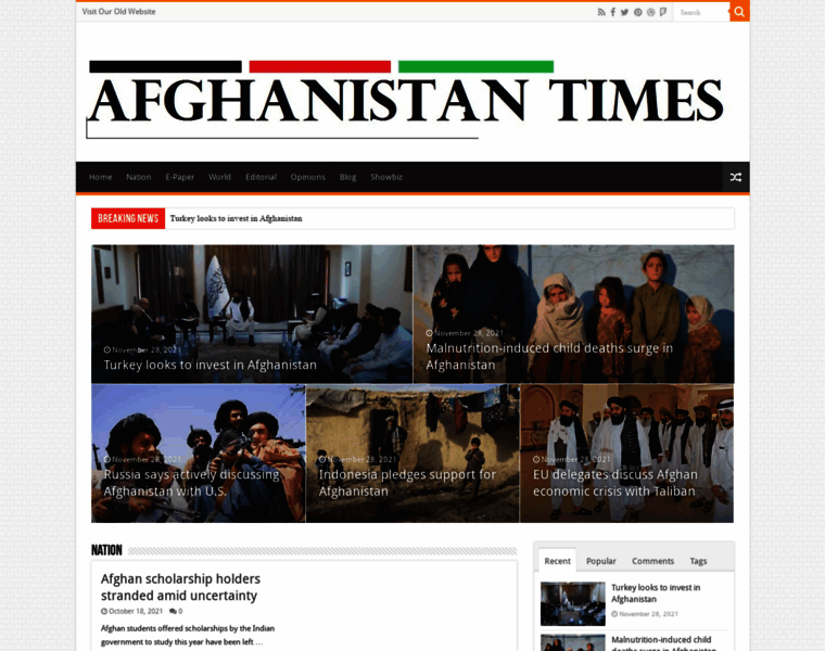 Afghanistantimes.af thumbnail