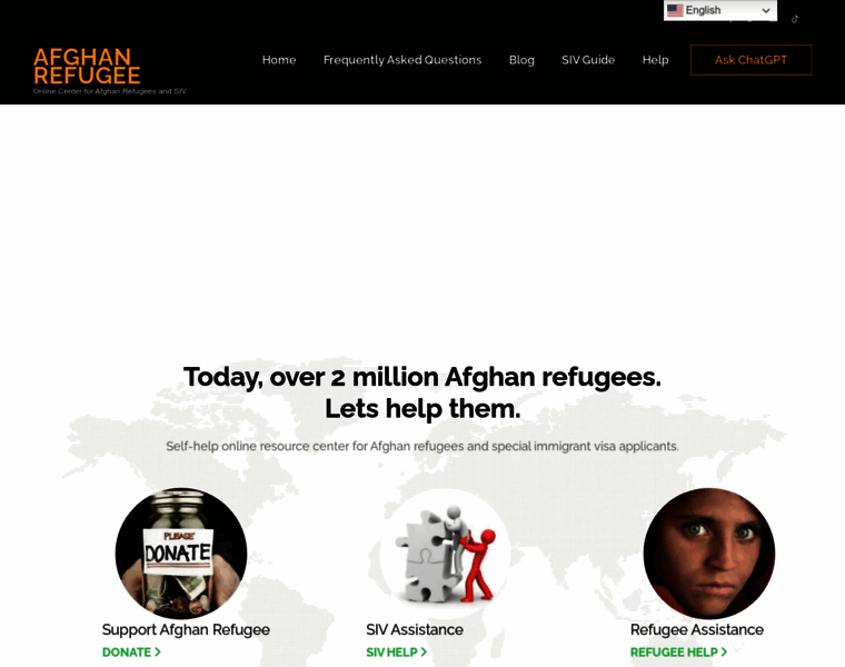 Afghanrefugee.net thumbnail
