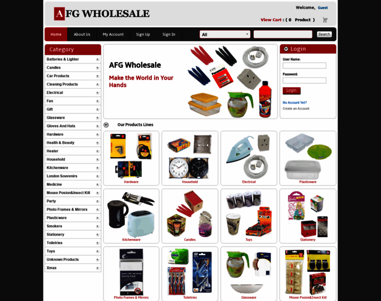 Afgwholesale.com thumbnail