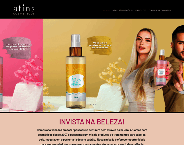 Afinscosmeticos.com.br thumbnail