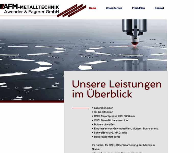 Afm-metalltechnik.at thumbnail