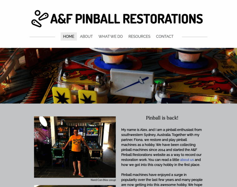 Afpinball.com thumbnail