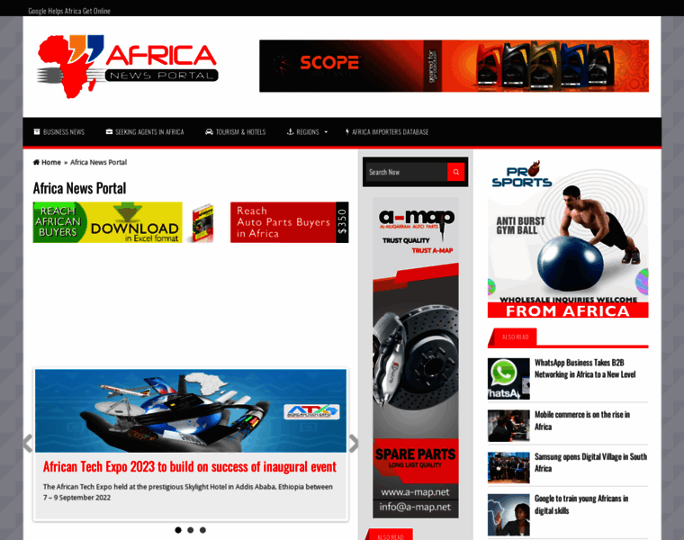 Africa-businesspages.com thumbnail