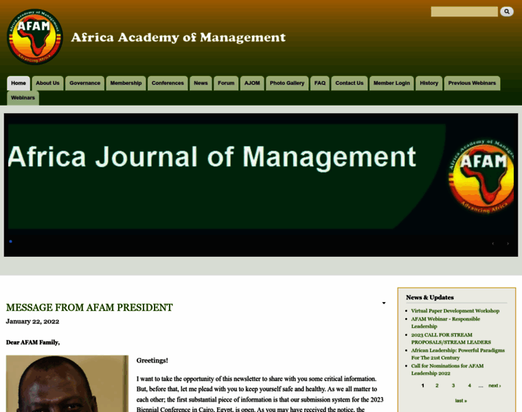 Africaacademyofmanagement.org thumbnail