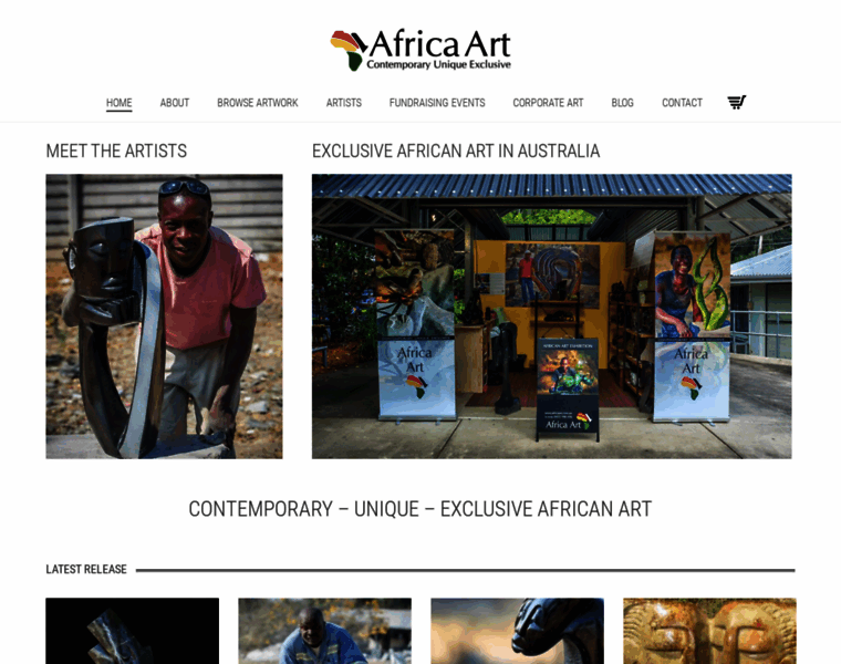 Africaart.com.au thumbnail